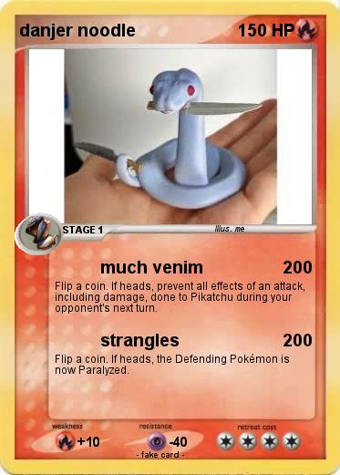 Pokemon danjer noodle