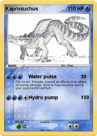 Pokemon Kaprosuchus