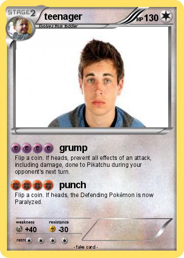 Pokemon teenager