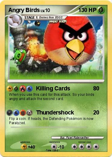 Pokemon Angry Birds