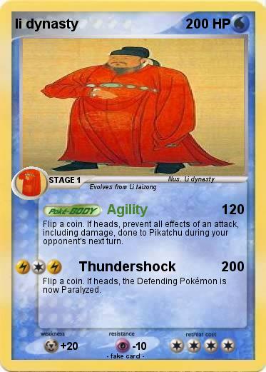Pokemon li dynasty
