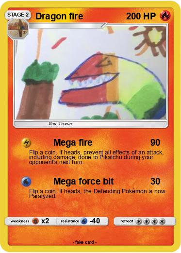 Pokemon Dragon fire