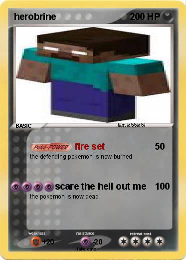 Pokemon herobrine