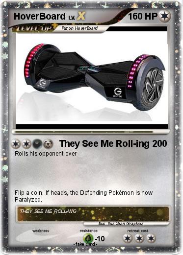 Pokemon HoverBoard
