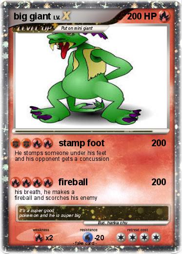 Pokemon big giant