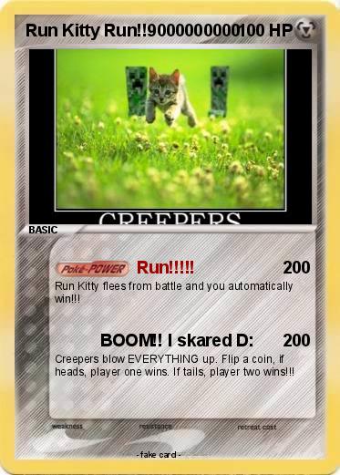 Pokemon Run Kitty Run!!9000000000