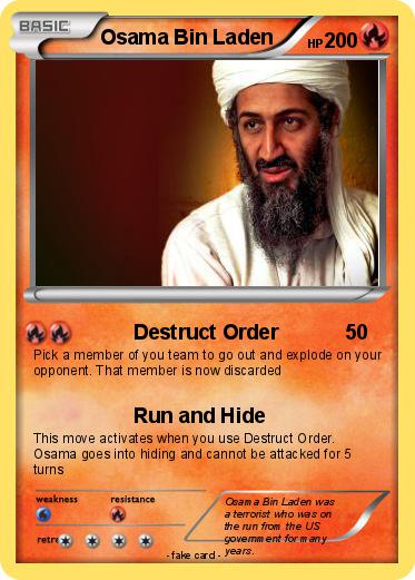 Pokemon Osama Bin Laden