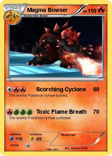 Pokemon Magma Bowser
