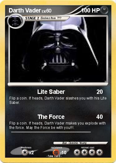 Pokemon Darth Vader