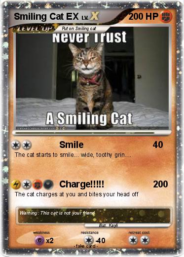 Pokemon Smiling Cat EX