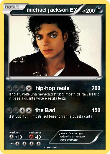 Pokemon michael jackson EX