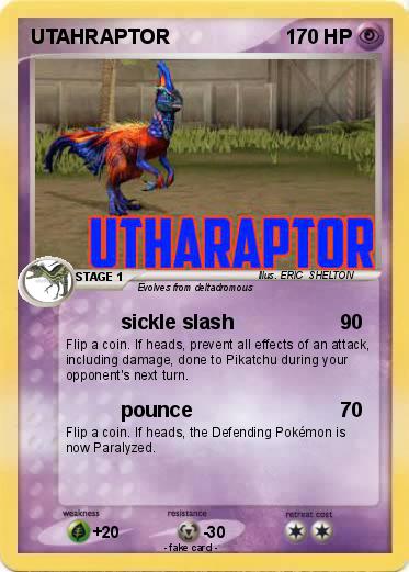 Pokemon UTAHRAPTOR