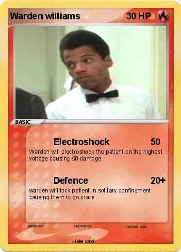 Pokemon Warden williams
