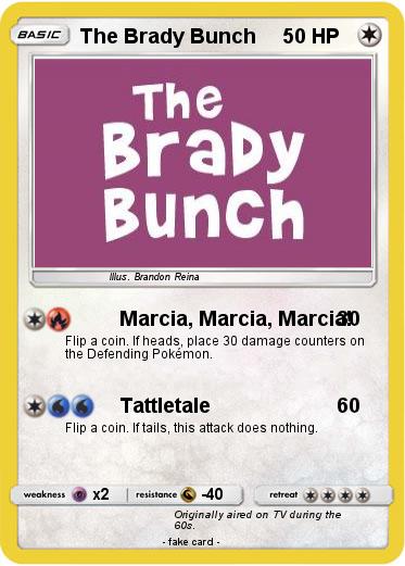 Pokemon The Brady Bunch
