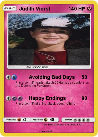 Pokemon Judith Viorst