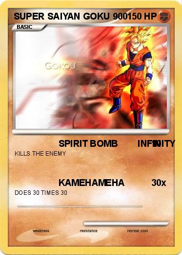 Pokemon SUPER SAIYAN GOKU 900
