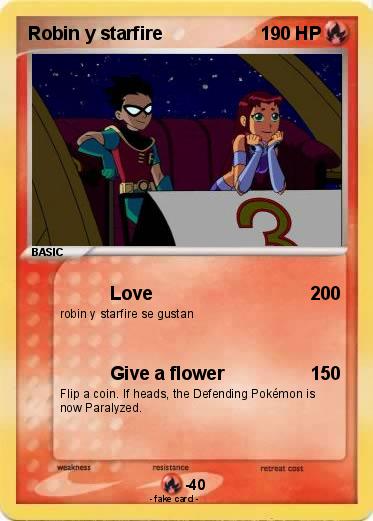 Pokemon Robin y starfire