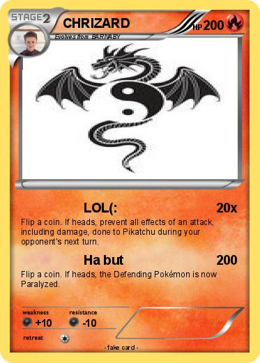 Pokemon CHRIZARD