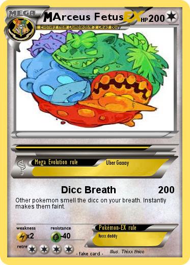 Pokemon Arceus Fetus