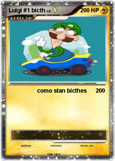 Pokemon Luigi #1 bicth