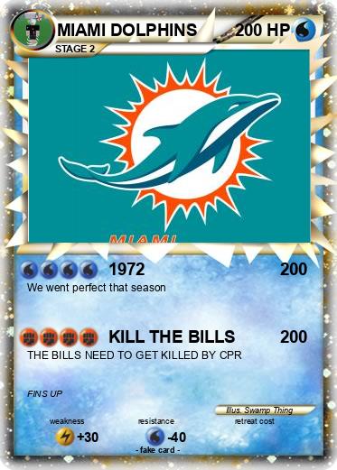 Pokemon MIAMI DOLPHINS