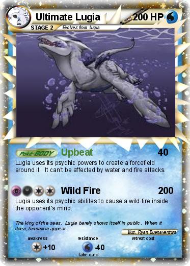 Pokemon Ultimate Lugia