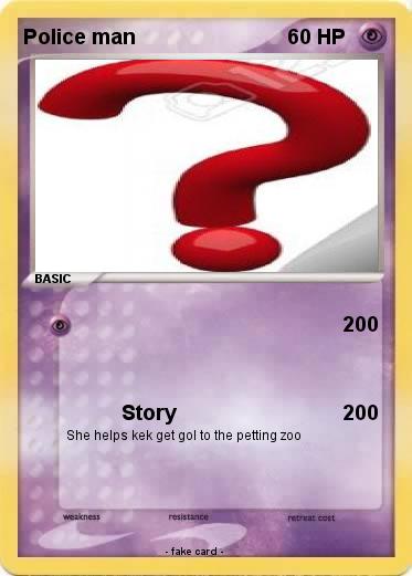 Pokemon Police man