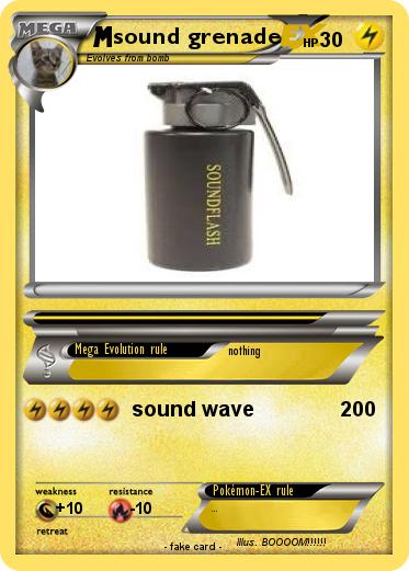 Pokemon sound grenade