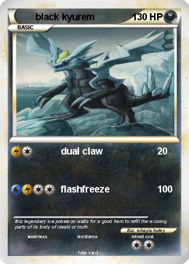 Pokemon black kyurem