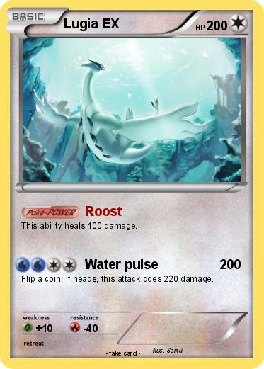 Pokemon Lugia EX