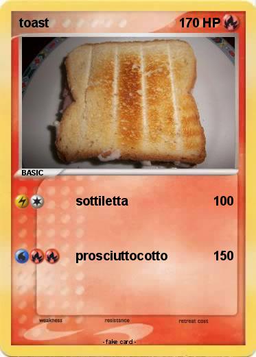 Pokemon toast