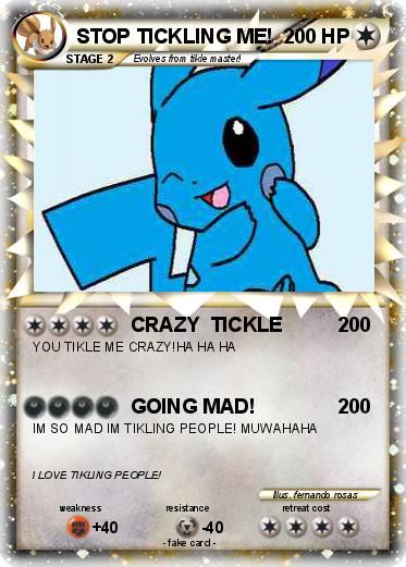 Pokemon STOP TICKLING ME!