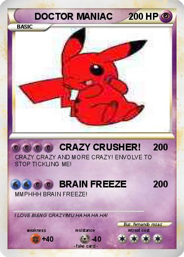 Pokemon DOCTOR MANIAC
