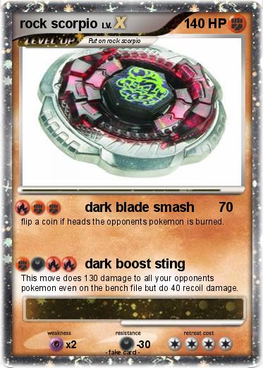 Pokemon rock scorpio