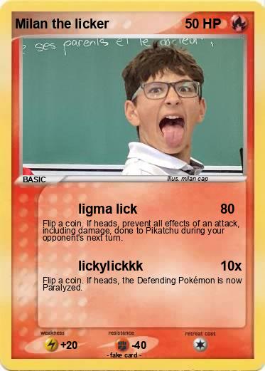 Pokemon Milan the licker