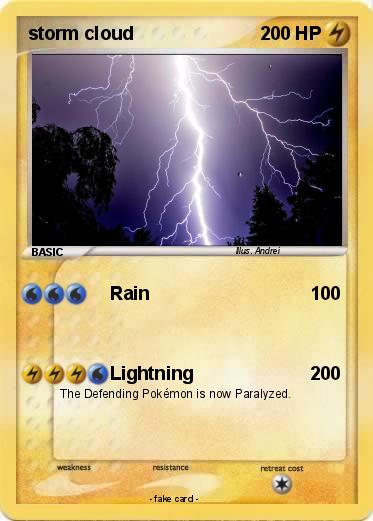 Pokemon storm cloud