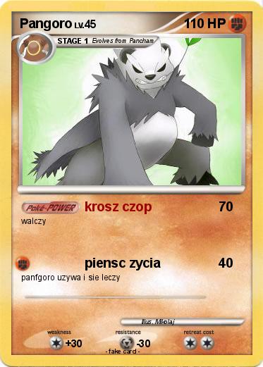 Pokemon Pangoro
