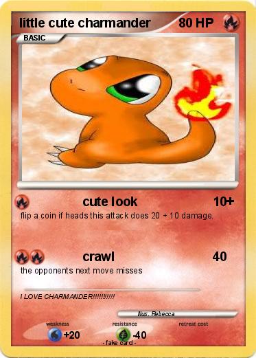 Pokemon little cute charmander