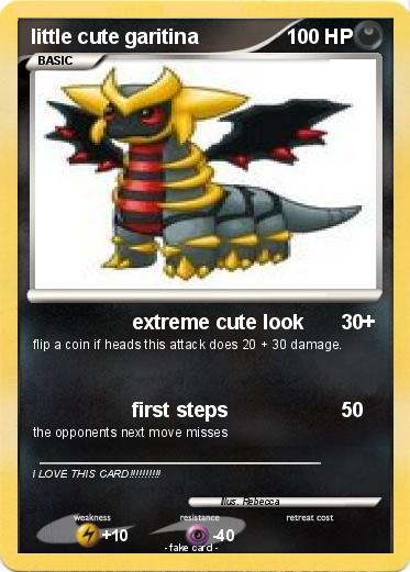 Pokemon little cute garitina