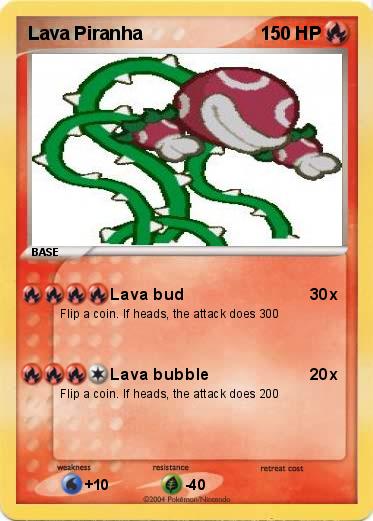 Pokemon Lava Piranha