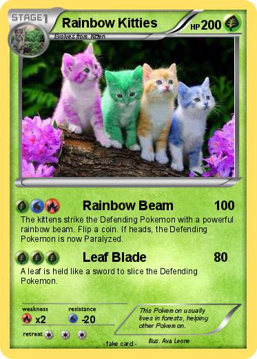 Pokemon Rainbow Kitties