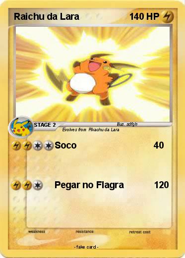 Pokemon Raichu da Lara