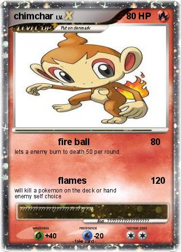 Pokemon chimchar