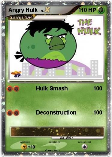 Pokemon Angry Hulk