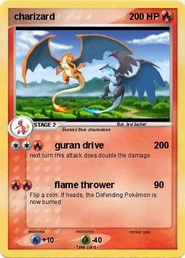 Pokemon charizard