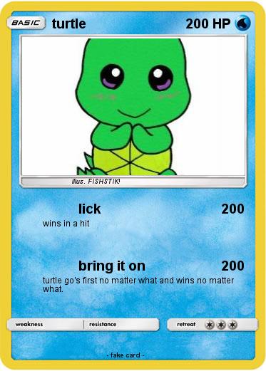 Pokemon turtle