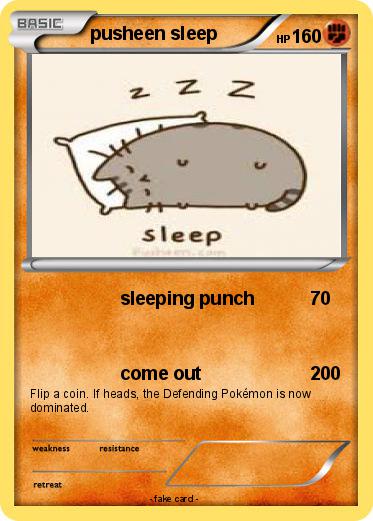 Pokemon pusheen sleep