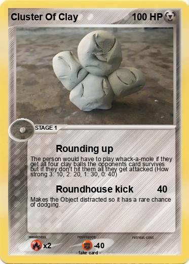 Pokemon Cluster Of Clay