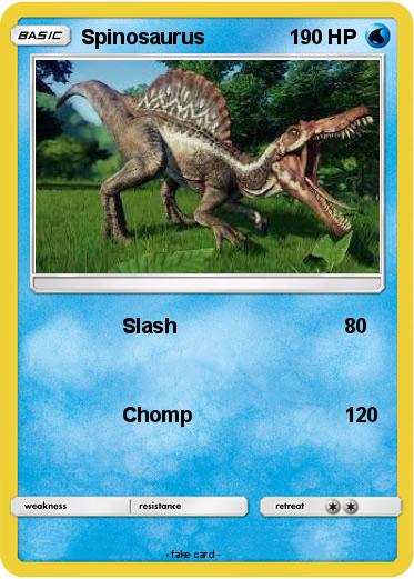Pokemon Spinosaurus