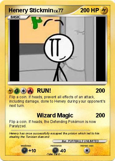 Pokemon Henery Stickmin